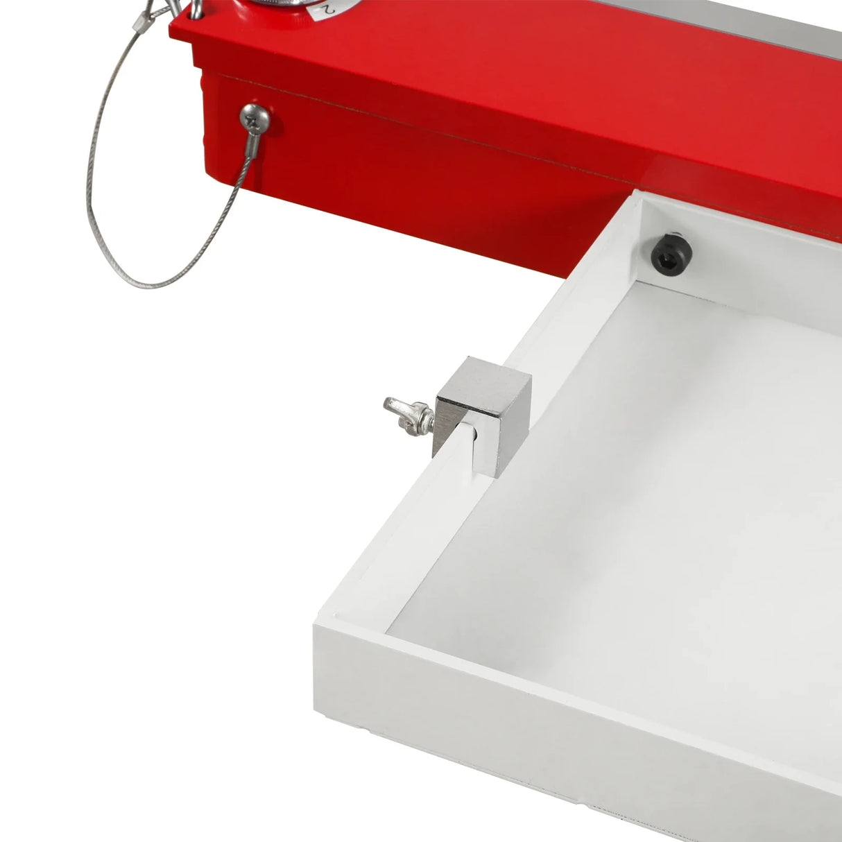 MechMaxx 24'' Industrial Magnetic Pan and BOX Heavy Duty Sheet Metal Brake 20 Gauge Capacity Shear Press Brake, MSMB650E-R