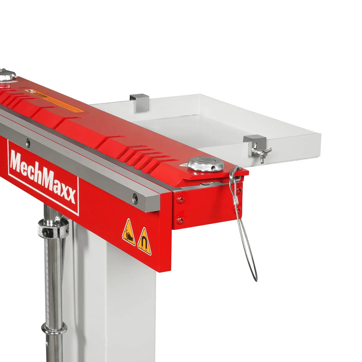 MechMaxx 24'' Industrial Magnetic Pan and BOX Heavy Duty Sheet Metal Brake 20 Gauge Capacity Shear Press Brake, MSMB650E-R