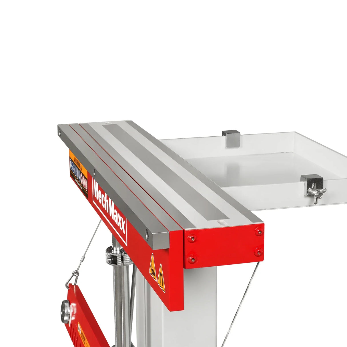 MechMaxx 24'' Industrial Magnetic Pan and BOX Heavy Duty Sheet Metal Brake 20 Gauge Capacity Shear Press Brake, MSMB650E-R