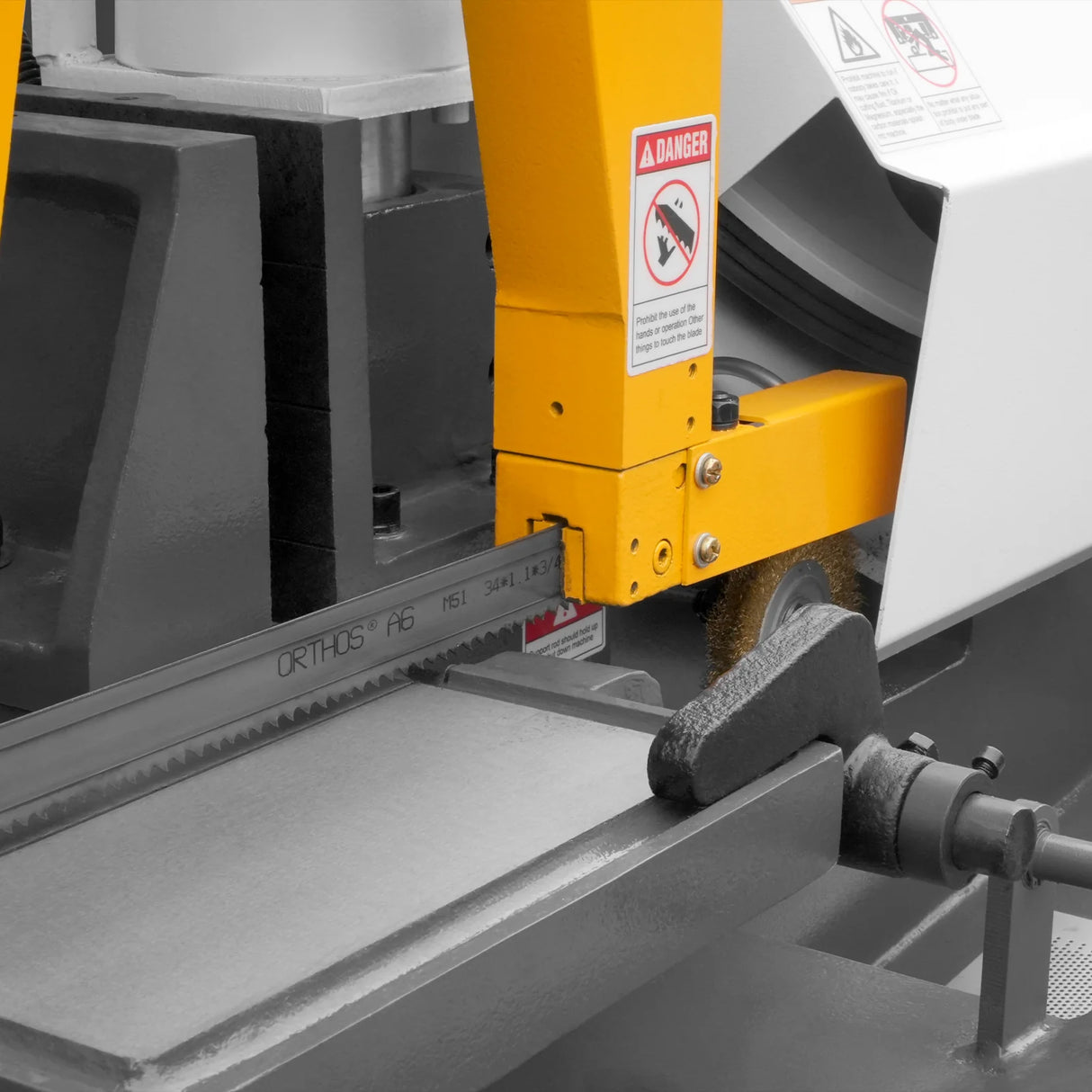 MechMaxx 13" Double Column Horizontal Metal Cutting Band Saw | Hydraulic Feed | 3‑Speed | 2.2/2.8kW Industrial Metal Saw for Fabrication, Steel, Alloy, Carbon Steel GH4235