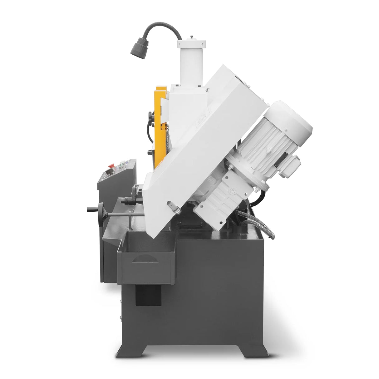 MechMaxx 13" Double Column Horizontal Metal Cutting Band Saw | Hydraulic Feed | 3‑Speed | 2.2/2.8kW Industrial Metal Saw for Fabrication, Steel, Alloy, Carbon Steel GH4235