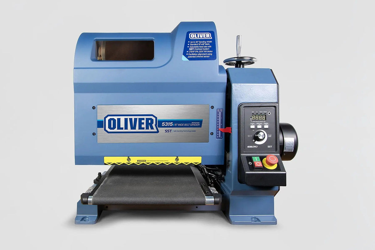 15" Open-Ended Wide Belt Sander (Oscillating)