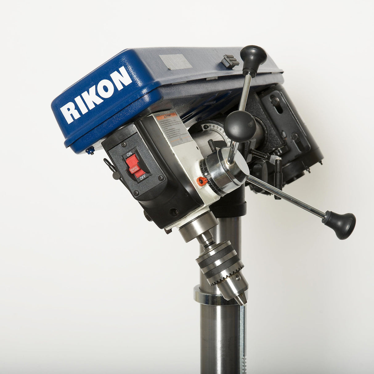 RIKON 34 in Floor Radial Drill Press - 1/3 HP