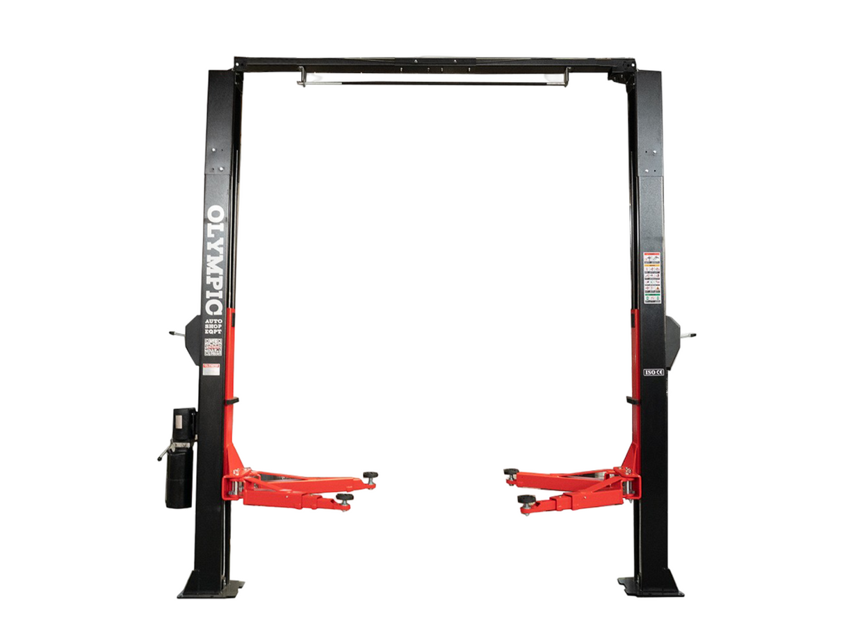 Olympic Equipment 10,000 lb Direct-Drive Asymmetric 2-Post Car Lift 2PDDA-10