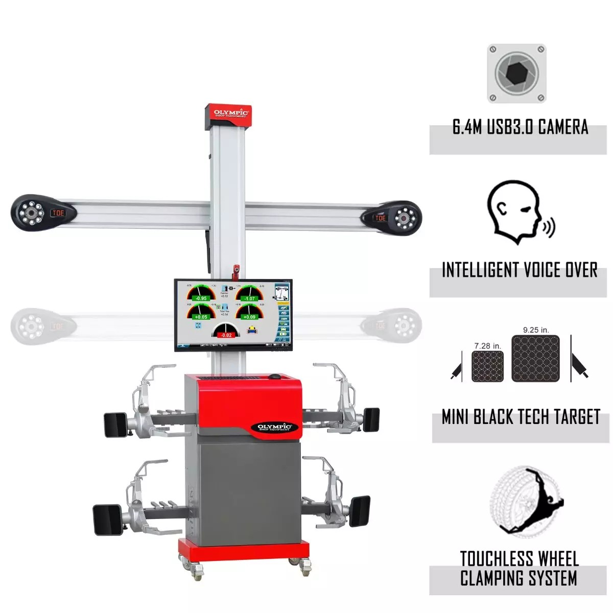 Olympic Equipment True 3D Touchless Wheel Alignment Machine AS800