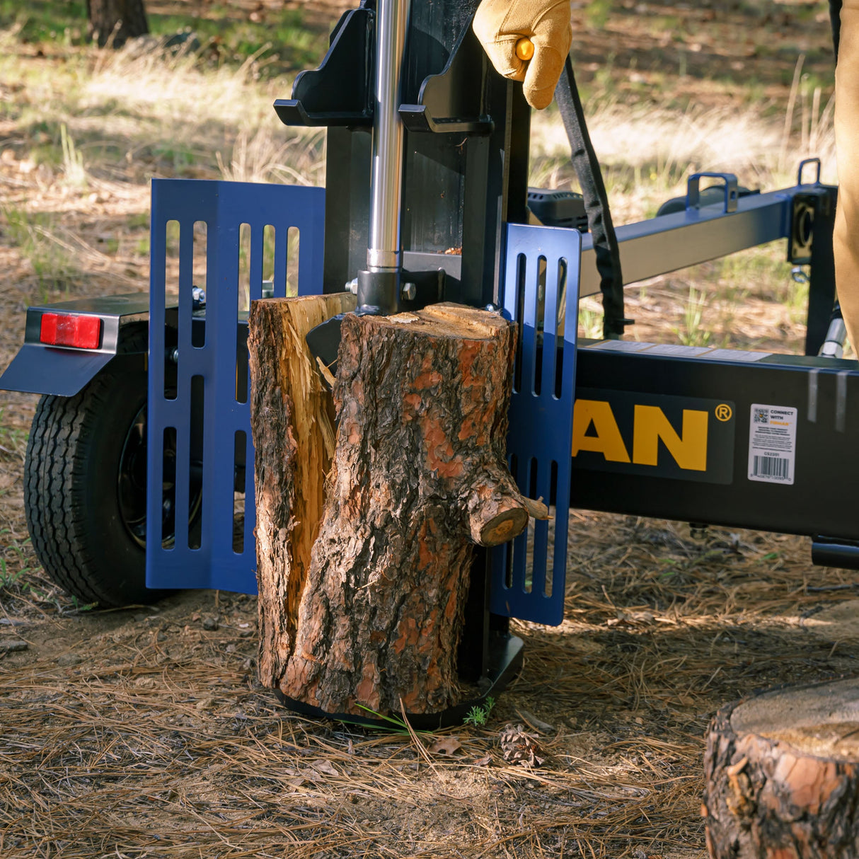22-Ton Gas Powered Hydraulic Log Splitter