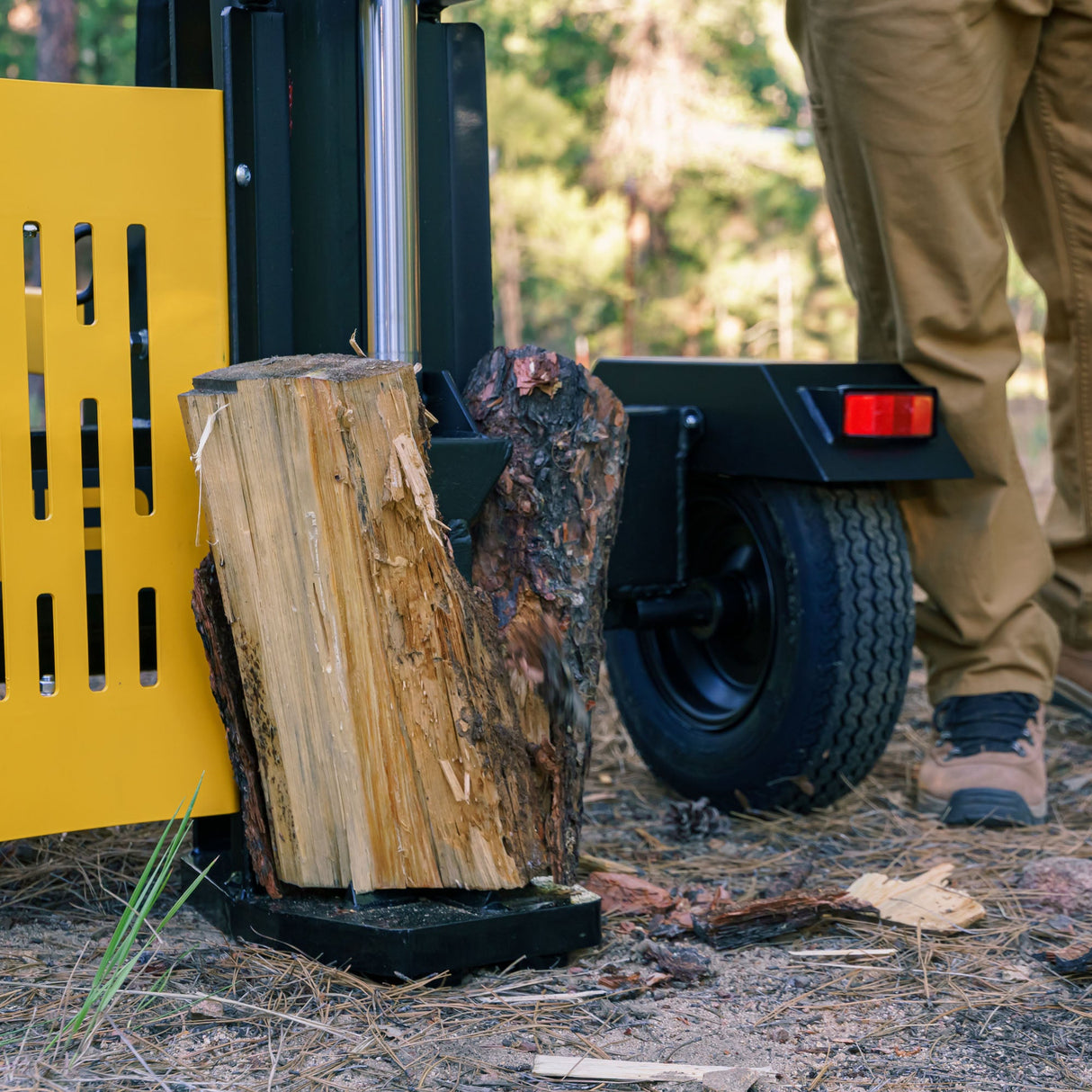 27-Ton Gas Powered Hydraulic Log Splitter
