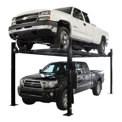 Atlas Garage PRO8000EXT-L 8,000 lb 4-Post Lift with Pro-Floor 8-Panel Combo
