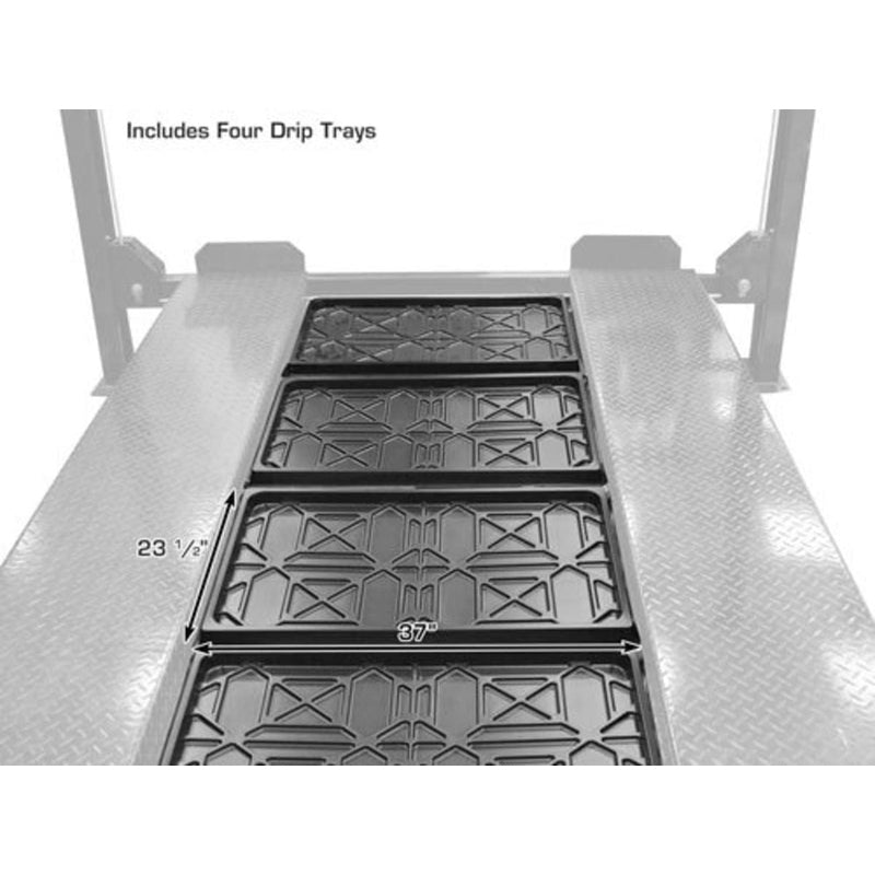 Atlas Garage PRO8000EXT-L 8,000 lb 4-Post Lift with Pro-Floor 8-Panel Combo
