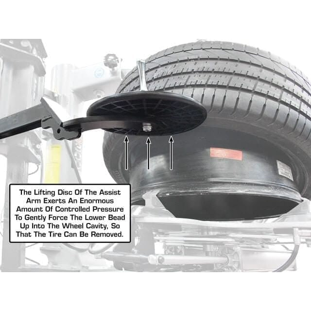 Atlas Platinum PTC300 Swing-Arm Tire Changer + PWB70 Spin Wheel Balancer Combo Package