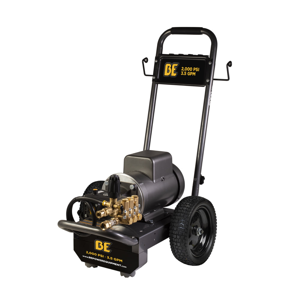 2,000 PSI 3.5 GPM 5.0 HP Electric Pressure Washer with Baldor Motor and Centurion Triplex Pump - B205EA