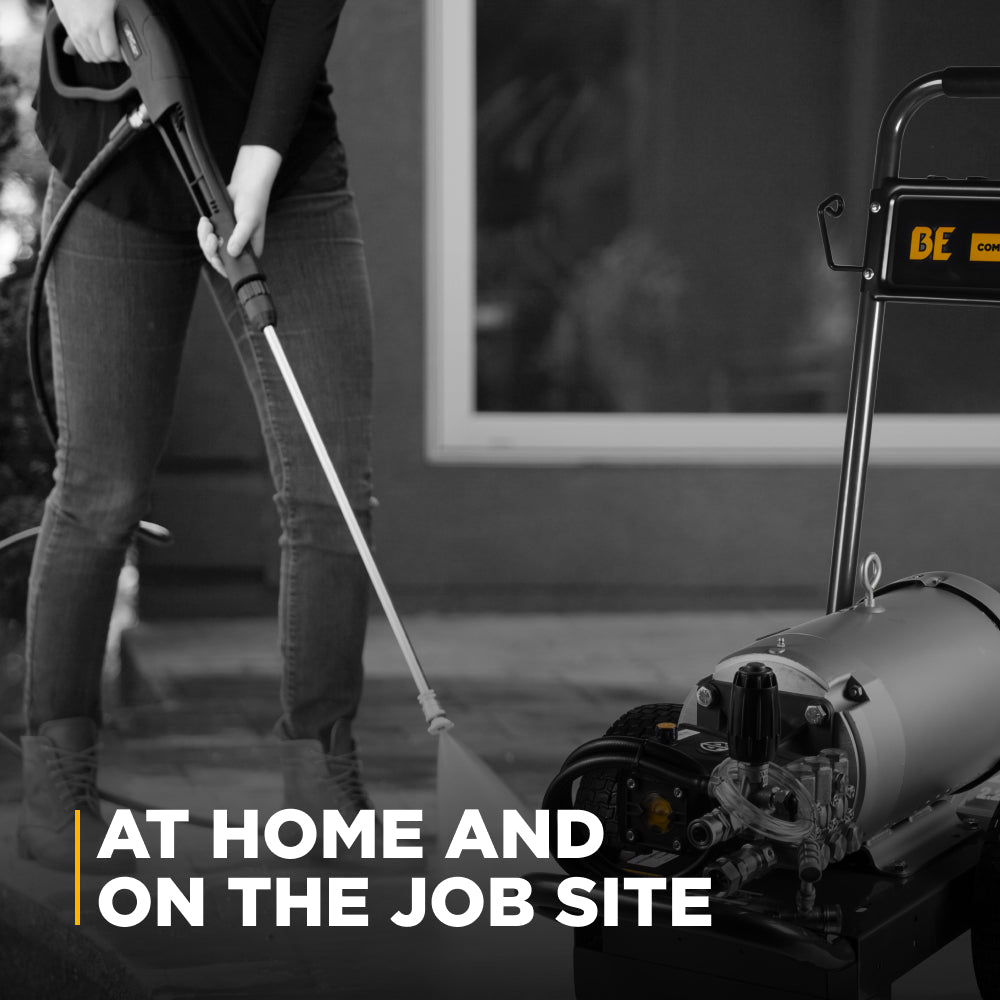 3,000 PSI 4.5 GPM 10 HP Electric Pressure Washer with Baldor Motor and CP Triplex Pump - B3010E34AHE