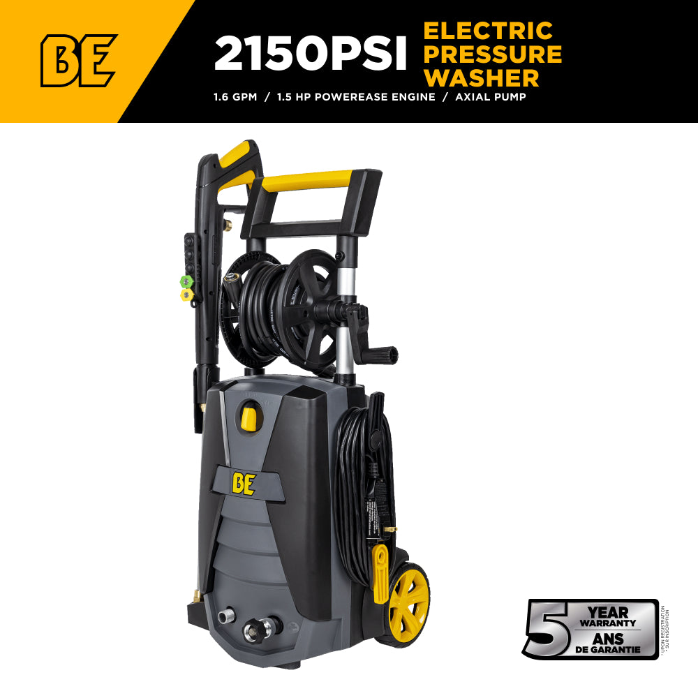 2,150 PSI 1.6 GPM Cold Water Corded Electric Pressure Washer - P2115EN