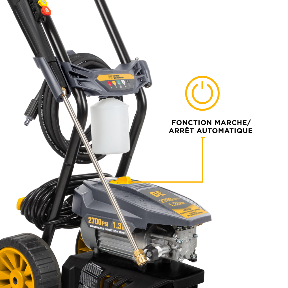 2,700 PSI 1.3 GPM Cold Water Corded Electric Pressure Washer - P2713EN