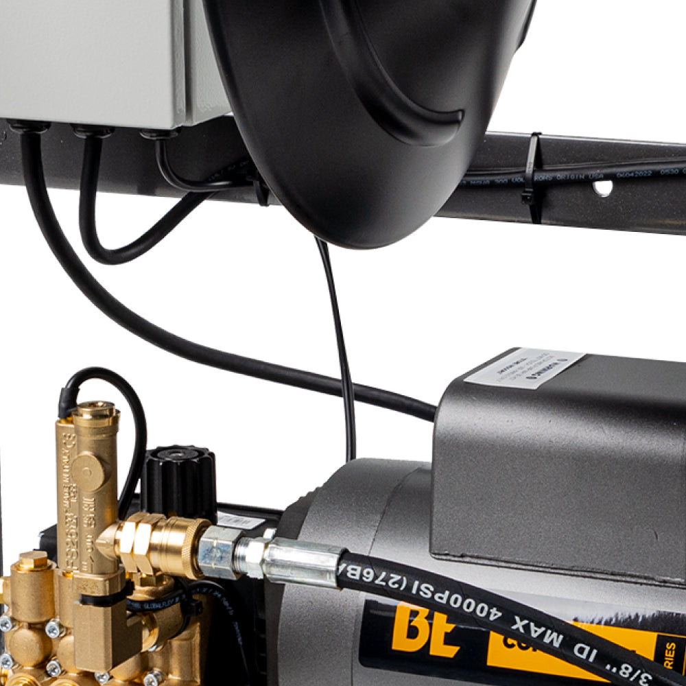 1,500 PSI 2.0 GPM 2.0 HP Wall Mount Electric Pressure Washer with a Baldor Motor and CP Triplex Pump - X-1520FW1ARH