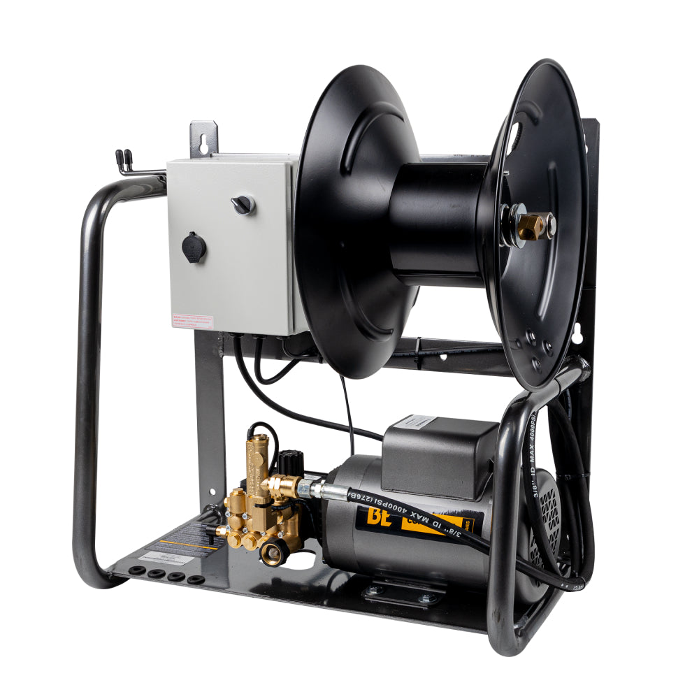 1,500 PSI 2.0 GPM 2.0 HP Wall Mount Electric Pressure Washer with a Baldor Motor and CP Triplex Pump - X-1520FW1ARH