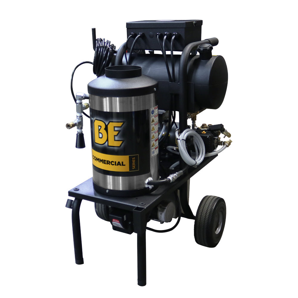 1,000 PSI 2.0 GPM Hot Water Electric Pressure Washer with General T9051EBF triplex pump - 1250