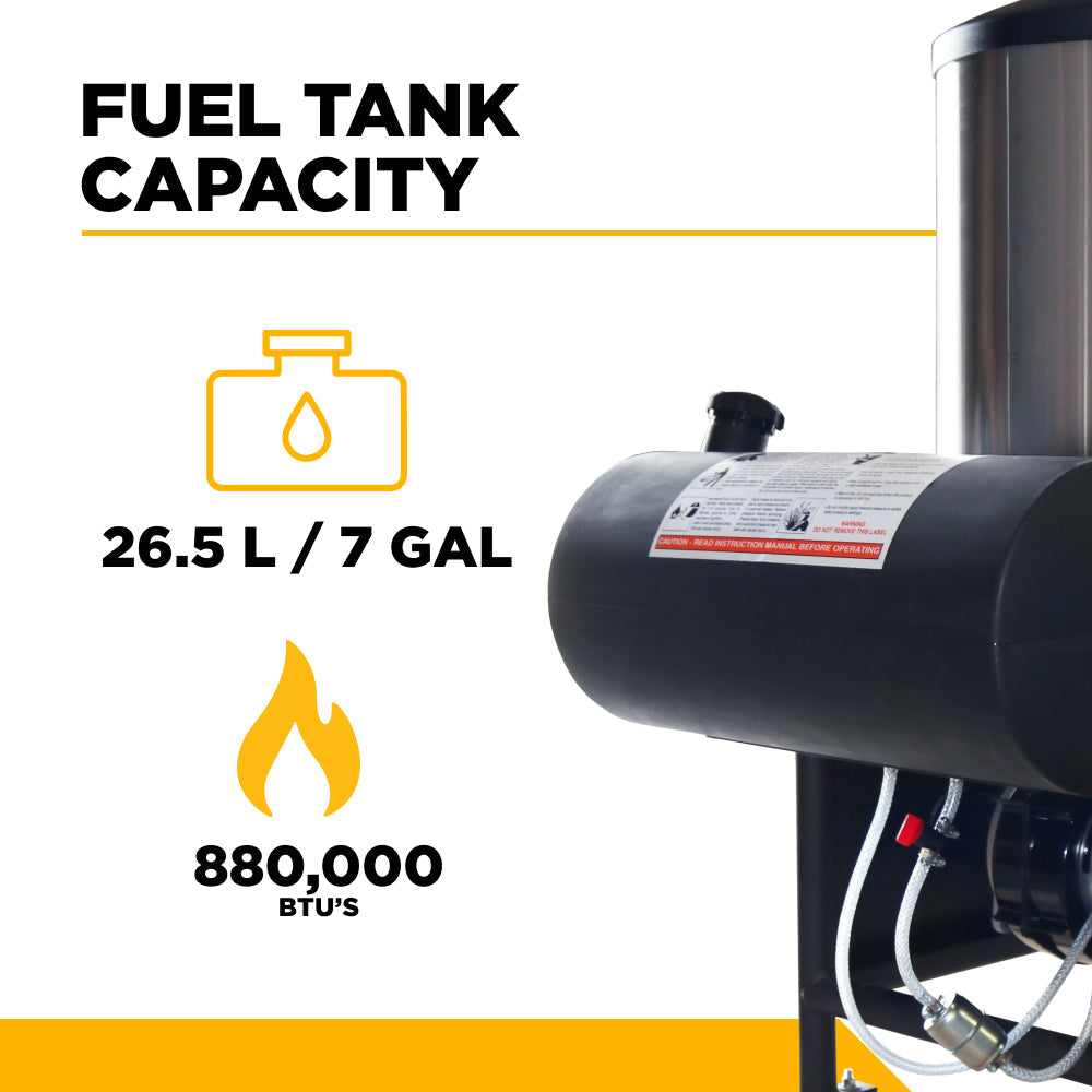 115 volt, 8-10 GPM Diesel Fired Hot Box - 99115V