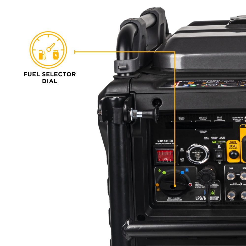 10,500 Watt Tri-Fuel Digital Inverter Generator - BE10500IT
