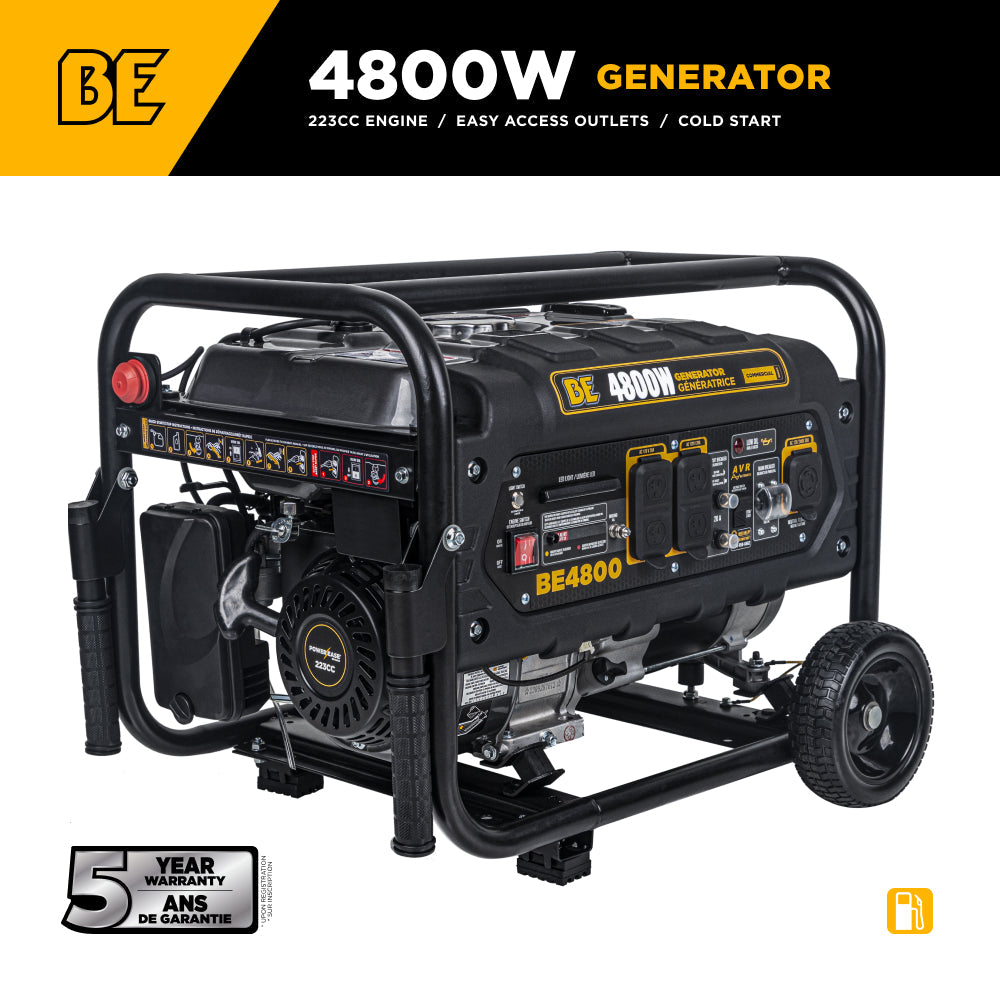 4,800 Watt Generator - BE4800