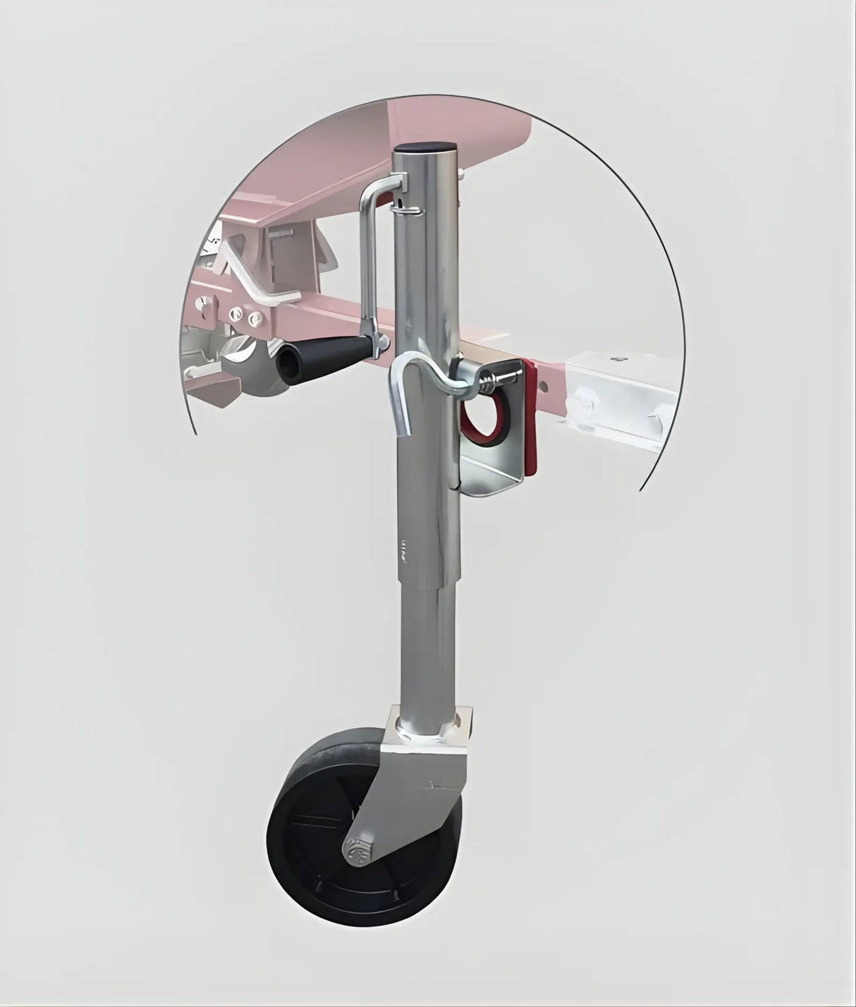 Boss Industrial Wheeled Trailer Jack TJ-11