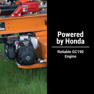 Brave Tow Behind Log Splitter 30-Ton Vertical/Horizontal Portable Gas with Honda GC190 Engine