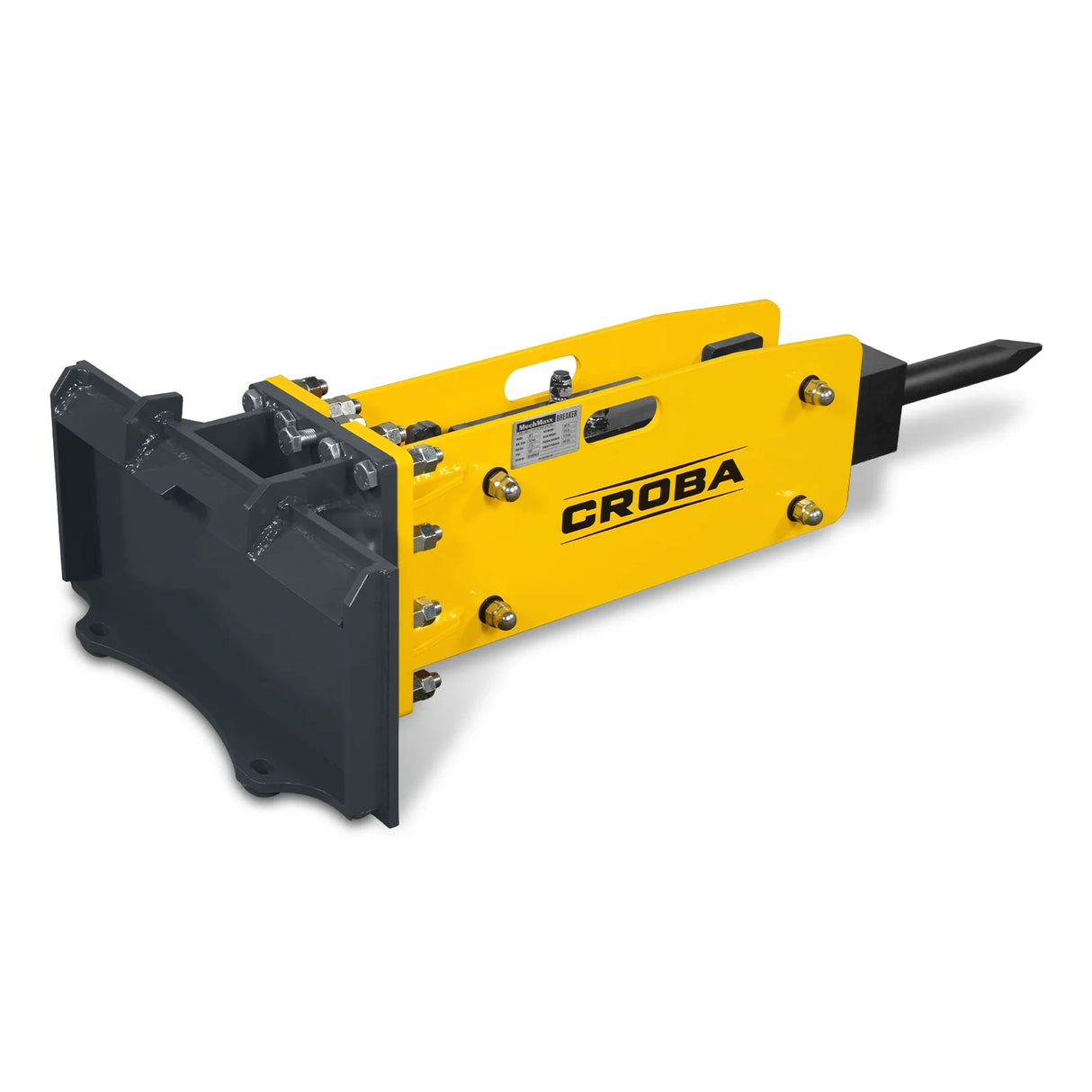 300ft-lbs Hydraulic Mini Skid Steer Concrete Breaker Hammer Attachment