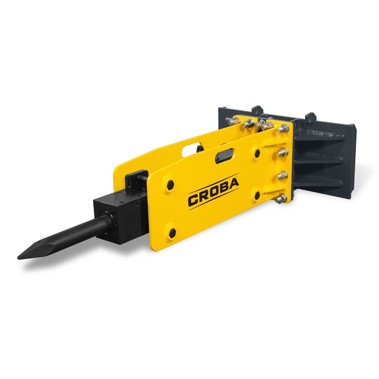 300ft-lbs Hydraulic Mini Skid Steer Concrete Breaker Hammer Attachment