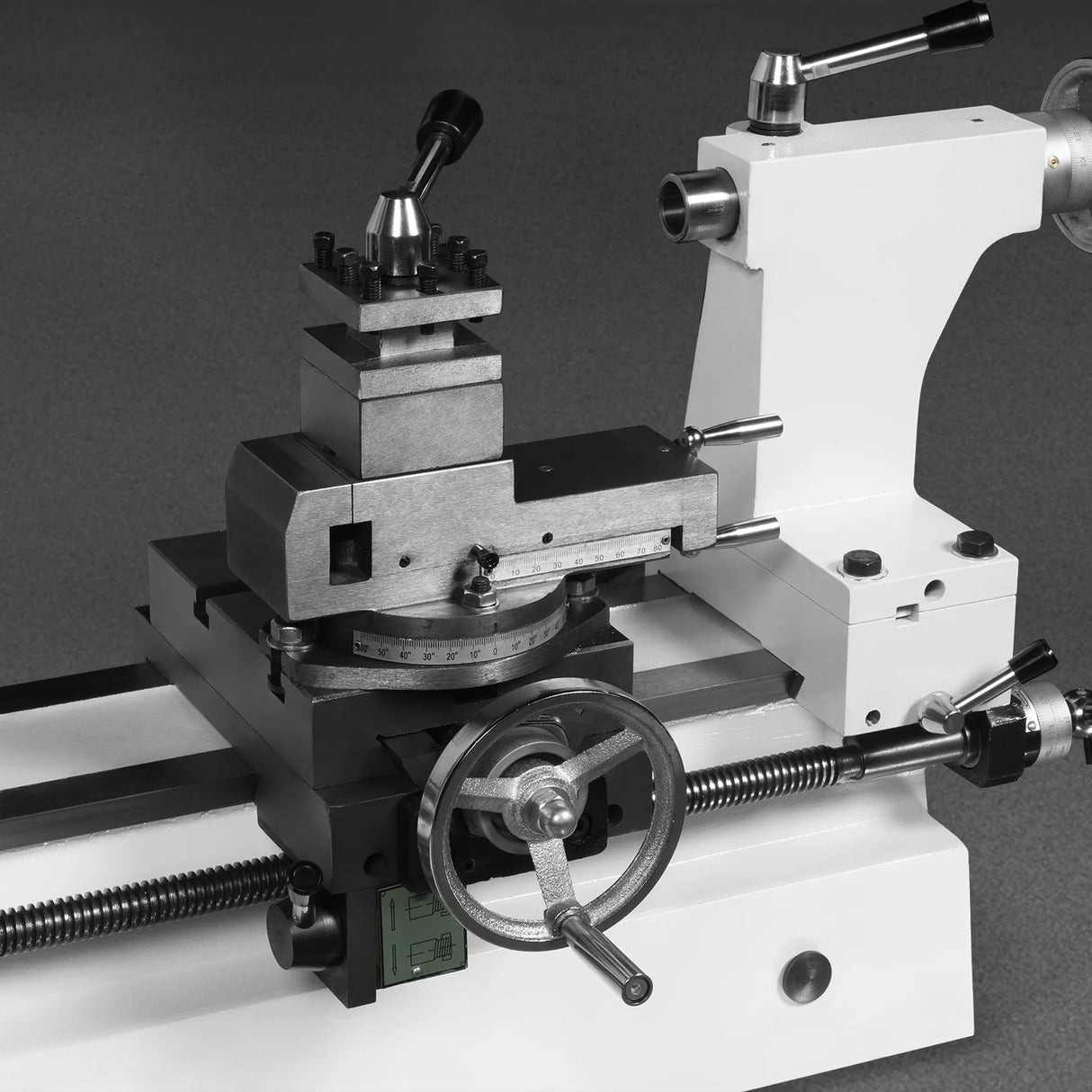 MechMaxx 1 HP 16''x16'' Multi-Function Metal Lathe Milling Machine Head for Metalworking Lathe, Drilling, and Milling Operations with Powerful Motor, Perfect for DIY, Workshops, and Professional Combination Metalworking Projects without Stand CLM1620