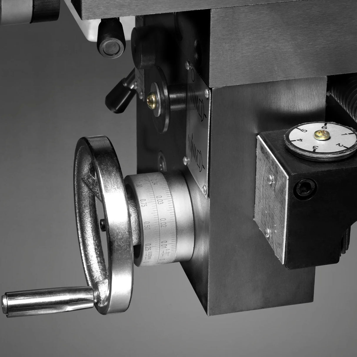 MechMaxx 1 HP 16''x32'' Multi-Function Metal Lathe Milling Machine Head for Metalworking – Lathe, Drilling, and Milling Operations with Powerful Motor, Perfect for DIY, Workshops, and Professional Metalworking Projects without Stand CLM1632