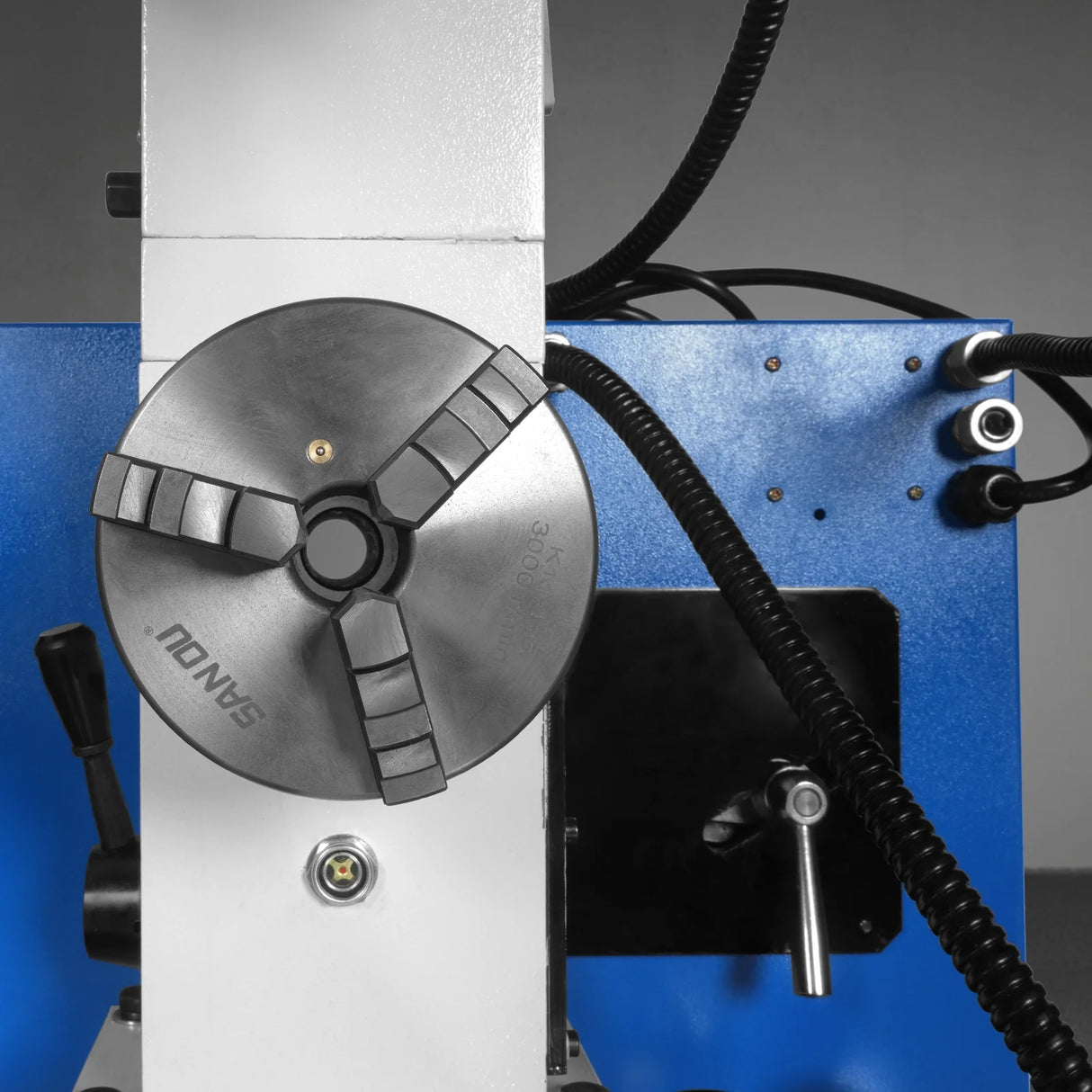 MechMaxx 1 HP 16''x32'' Multi-Function Metal Lathe Milling Machine Head for Metalworking – Lathe, Drilling, and Milling Operations with Powerful Motor, Perfect for DIY, Workshops, and Professional Metalworking Projects without Stand CLM1632