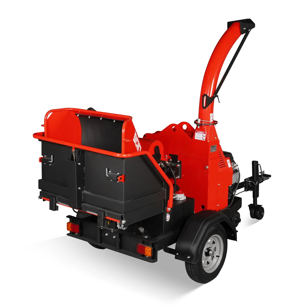 MechMaxx 25hp 750cc Twin Cylinder ZONSEN Petrol Engine 7" Hydraulic Feeding Wood Chipper, DCH7