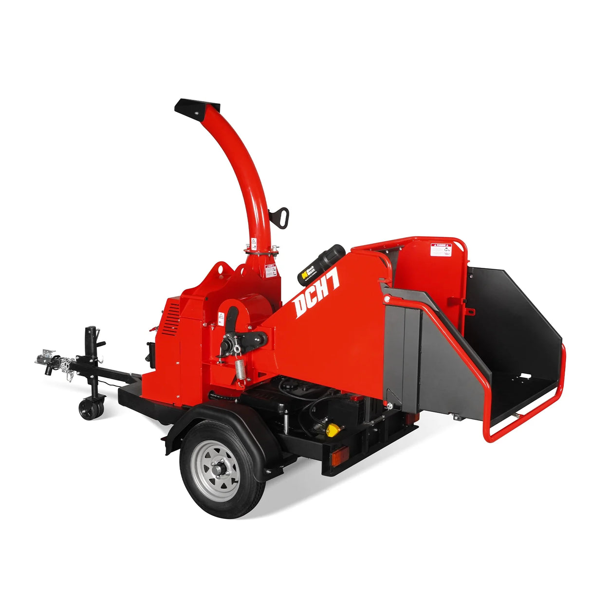 MechMaxx 25hp 750cc Twin Cylinder ZONSEN Petrol Engine 7" Hydraulic Feeding Wood Chipper, DCH7