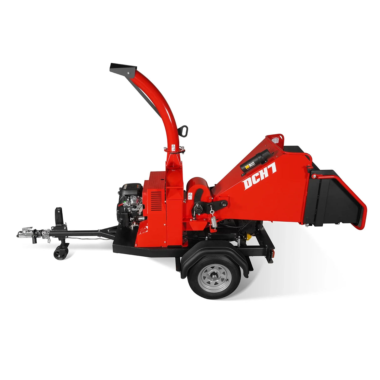 MechMaxx 25hp 750cc Twin Cylinder ZONSEN Petrol Engine 7" Hydraulic Feeding Wood Chipper, DCH7