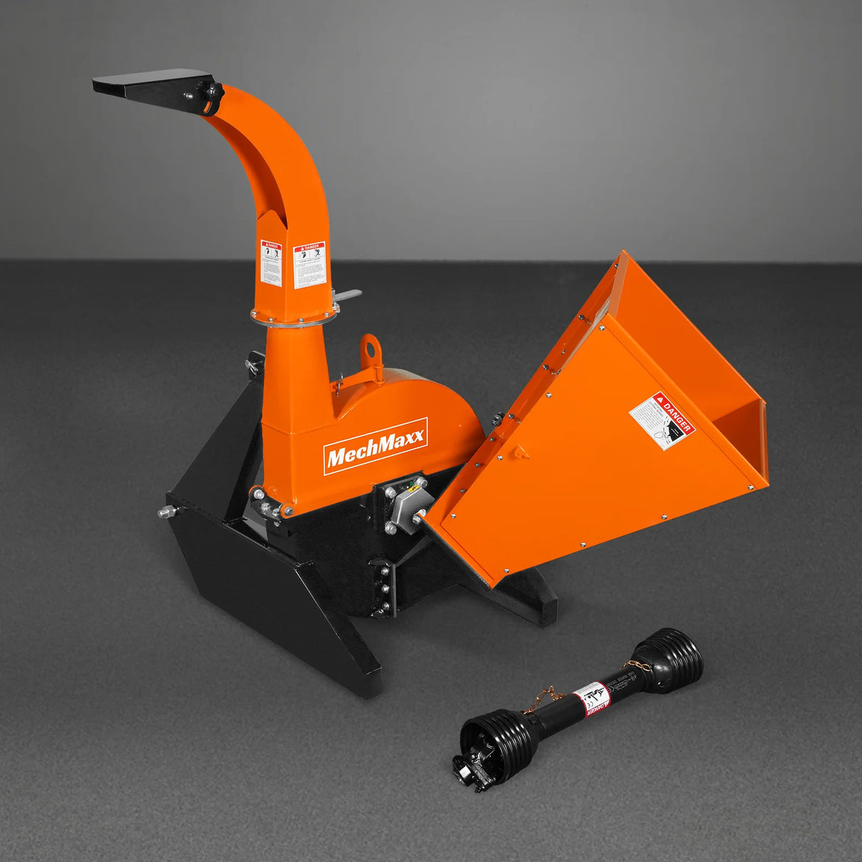 3 Point PTO Wood Chipper Attachment For Tractors Up To 45HP (PTO Shaft Included), BX42S
