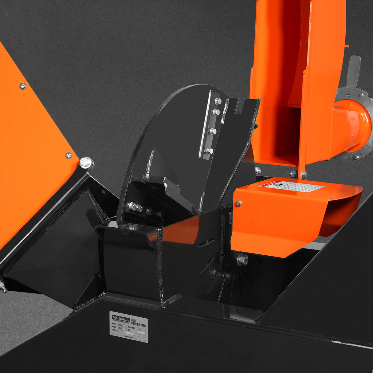 3 Point PTO Wood Chipper Attachment For Tractors Up To 45HP (PTO Shaft Included), BX42S