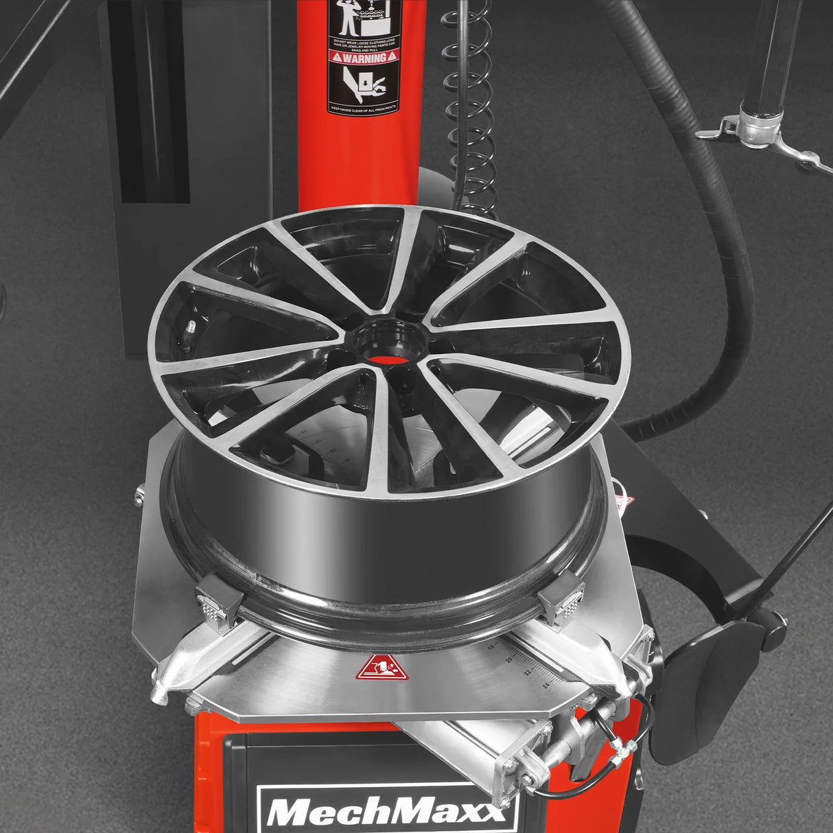 24" Rim Assist Arm Tire Changer Wheel Balancer Bundle, TC9661, WB857