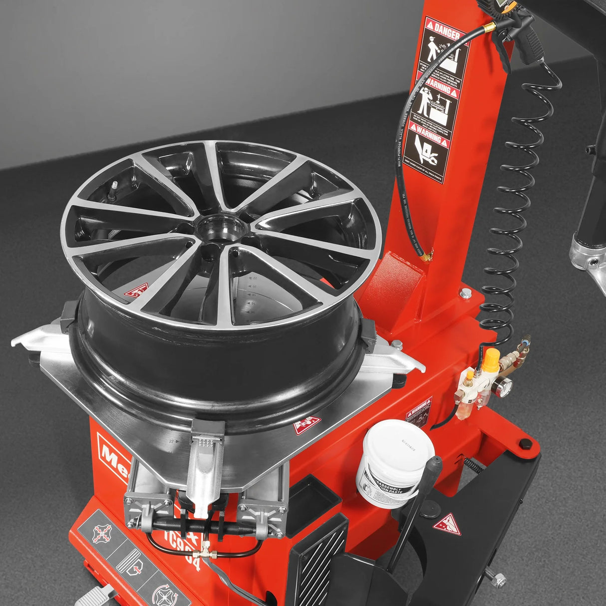 1.5 HP Swing Arm Tire Changer Wheel Balancer Bundle, TC964, WB855
