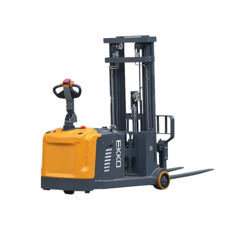Electric Counterbalanced Walkie Stacker | 2860 lbs. | Lift Height 177''| EKKO EK13S-177
