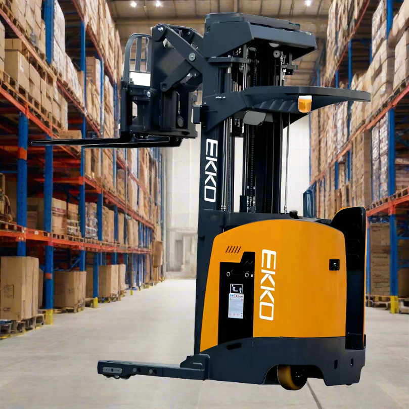 Electric Reach Truck | 4000 lbs. Capacity | Lift Height 275'' | EKKO EK18RR