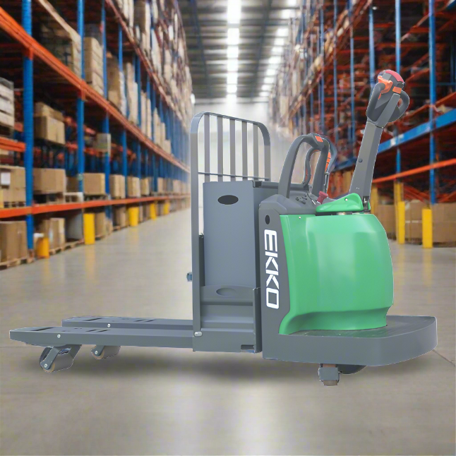 Pallet Jack | Electric Rider | 6600 lbs Capacity | EKKO EP30A-Li