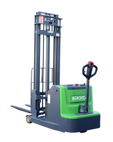 EKKO Counterbalanced Walkie Stacker 2200 lb Capacity 118'' Lift Height EK10S-118LI
