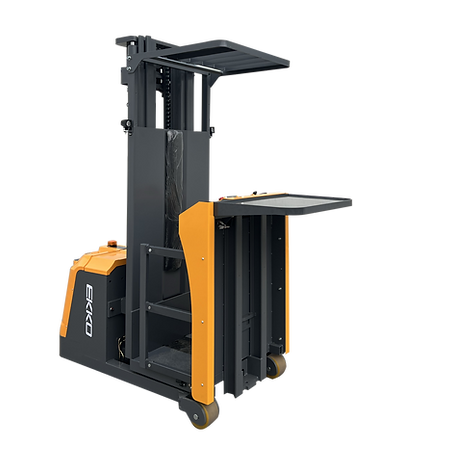 EKKO Lithium Electric Order Picker 220 lbs Capacity, 165" Lift Height EOP22-165LI