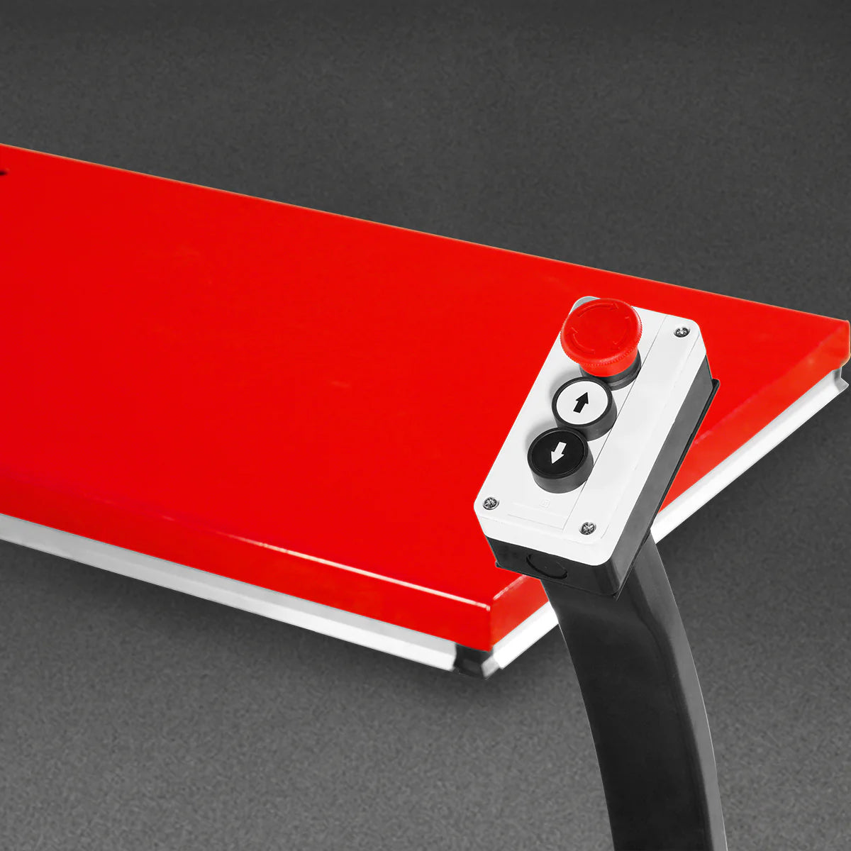 Stationary Electric Hydraulic Parallel Double Scissor Lift Table 3300lb Capacity, 108.3" x 31.5" Platform, 33.9" Lift Height, UL Certified Motor, ELT33P