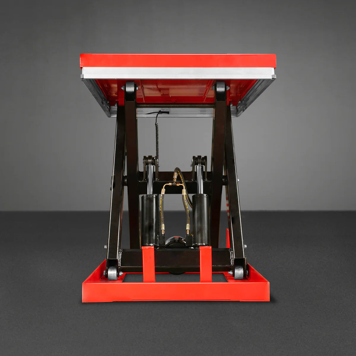 4400lbs Capacity Stationary Powered Hydraulic Lift Table, 51.2" x 33.5" Platform, 41.3" Lift Height, UL Certified Motor, ELT44