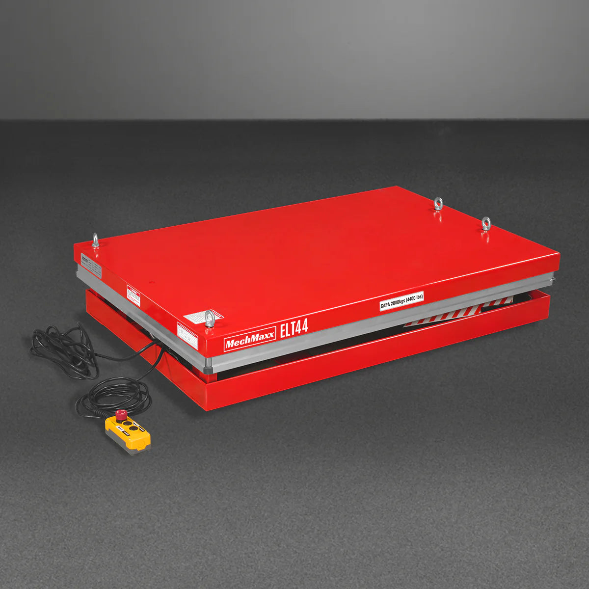 4400lbs Capacity Stationary Powered Hydraulic Lift Table, 51.2" x 33.5" Platform, 41.3" Lift Height, UL Certified Motor, ELT44
