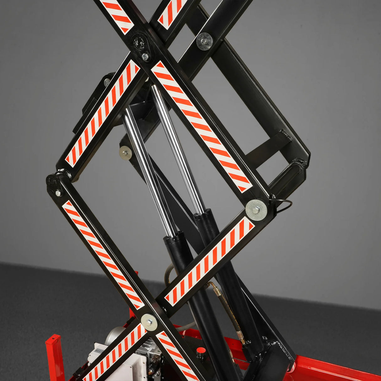 2200 lbs Capacity Stationary Electric Hydraulic Double Scissor Lift Table - 51.2" x 32.3" Platform, 70.1" Lift Height, UL Certified Motor, ELTD22