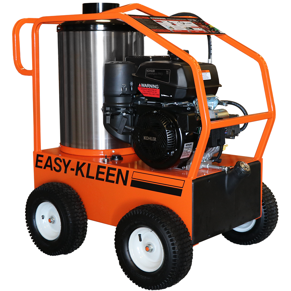 Easy Kleen 4,000 PSI 3.5 GPM Kohler 14 HP Electric Start 120V Burner Hot Water Gas Pressure Washer EZO4035G-K-GP-120