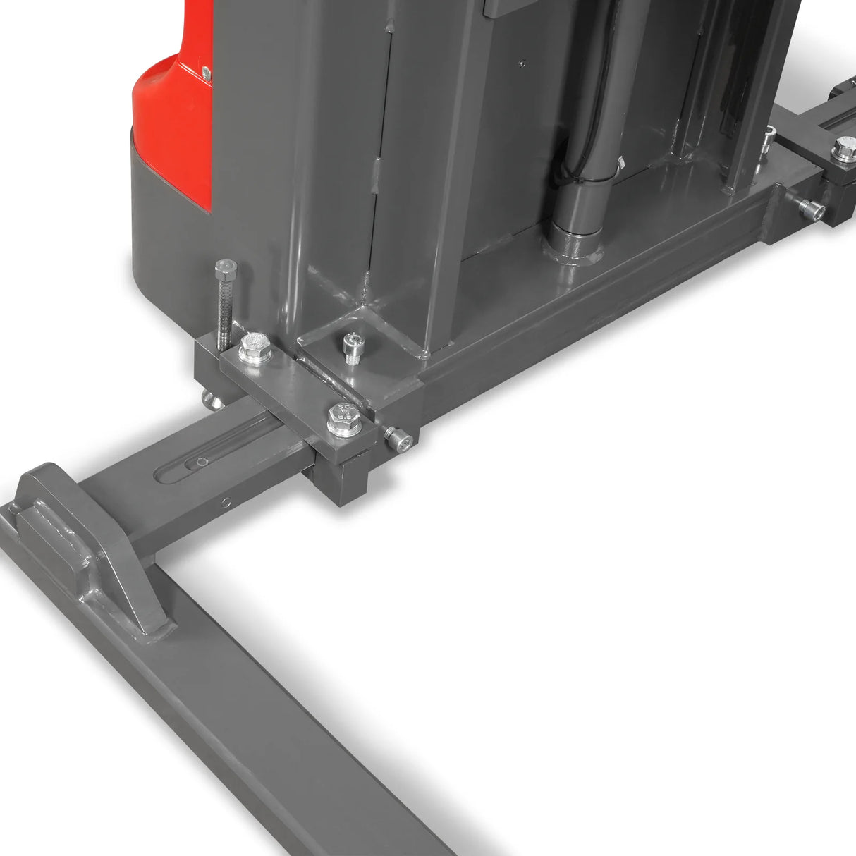2640lbs Electric Straddle Stacker, 118" Lift, Adjustable Legs & Forks, F26-118SLA