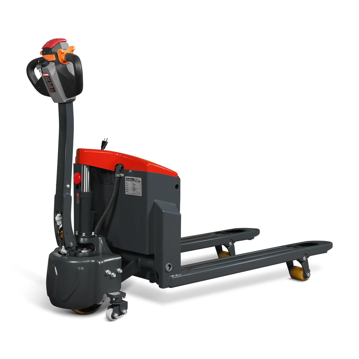4400lbs Lithium-ion Electric Pallet Jack, 45"x27" Fork, 48V 50Ah Battery, Walkie Type Truck, EPT44
